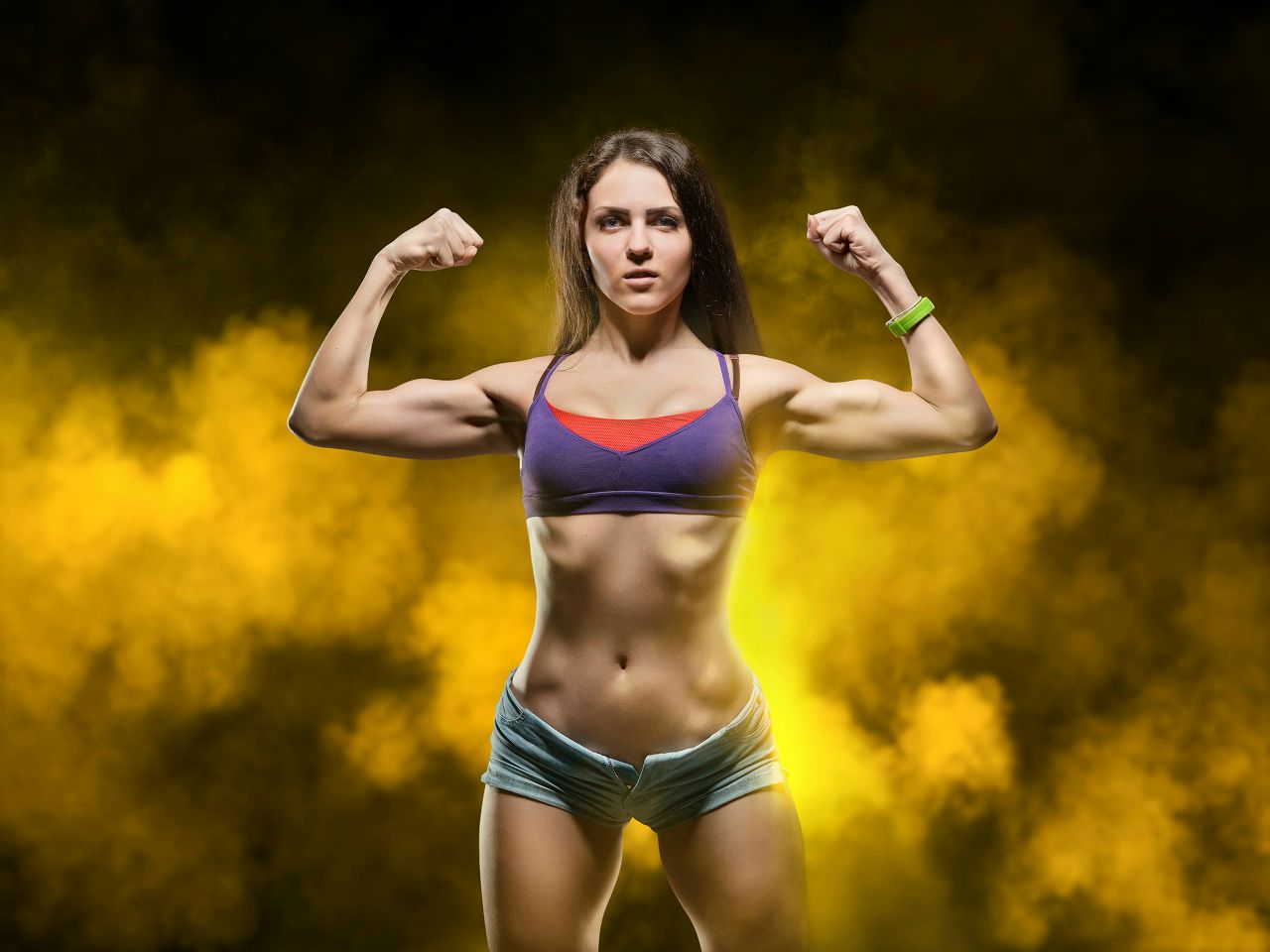 Athletic girls in Qinhuangdao